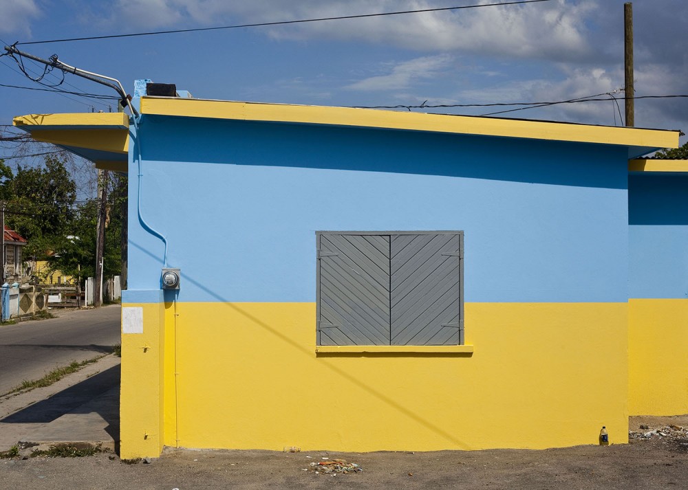 A colorful general store a few blocks from the center of town
